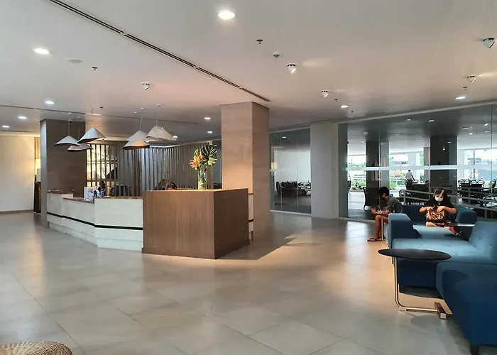2602at3 Solinea Near Ayala Center Lägenhet *