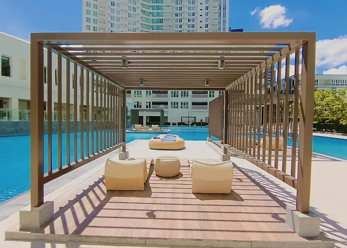 2602at3 Solinea Near Ayala Center Lägenhet Cebu